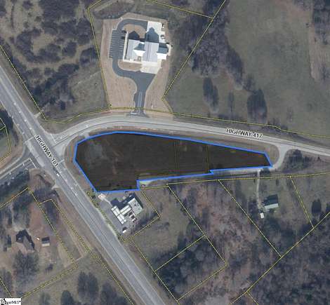 2.9 Acres of Commercial Land for Sale in Woodruff, South Carolina