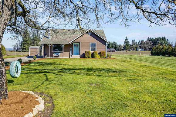 9.6 Acres of Land with Home for Sale in Aumsville, Oregon