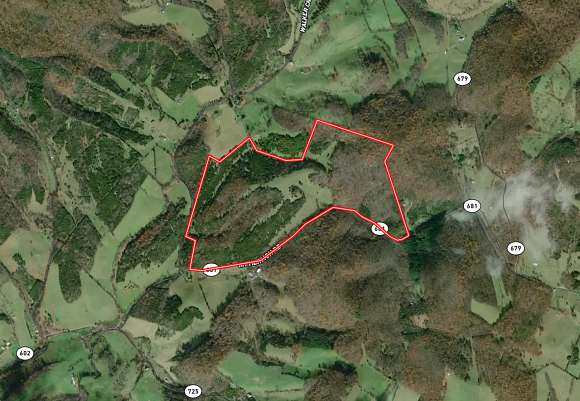 243 Acres of Recreational Land & Farm for Sale in Middlebrook, Virginia