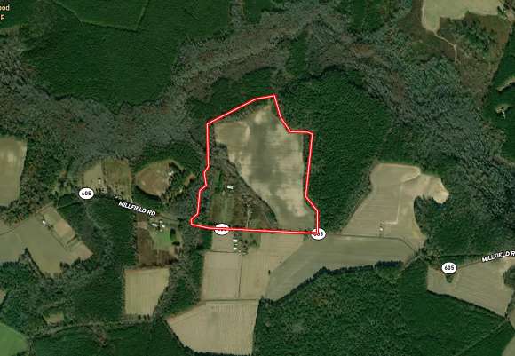 89.5 Acres of Land for Sale in Wakefield, Virginia
