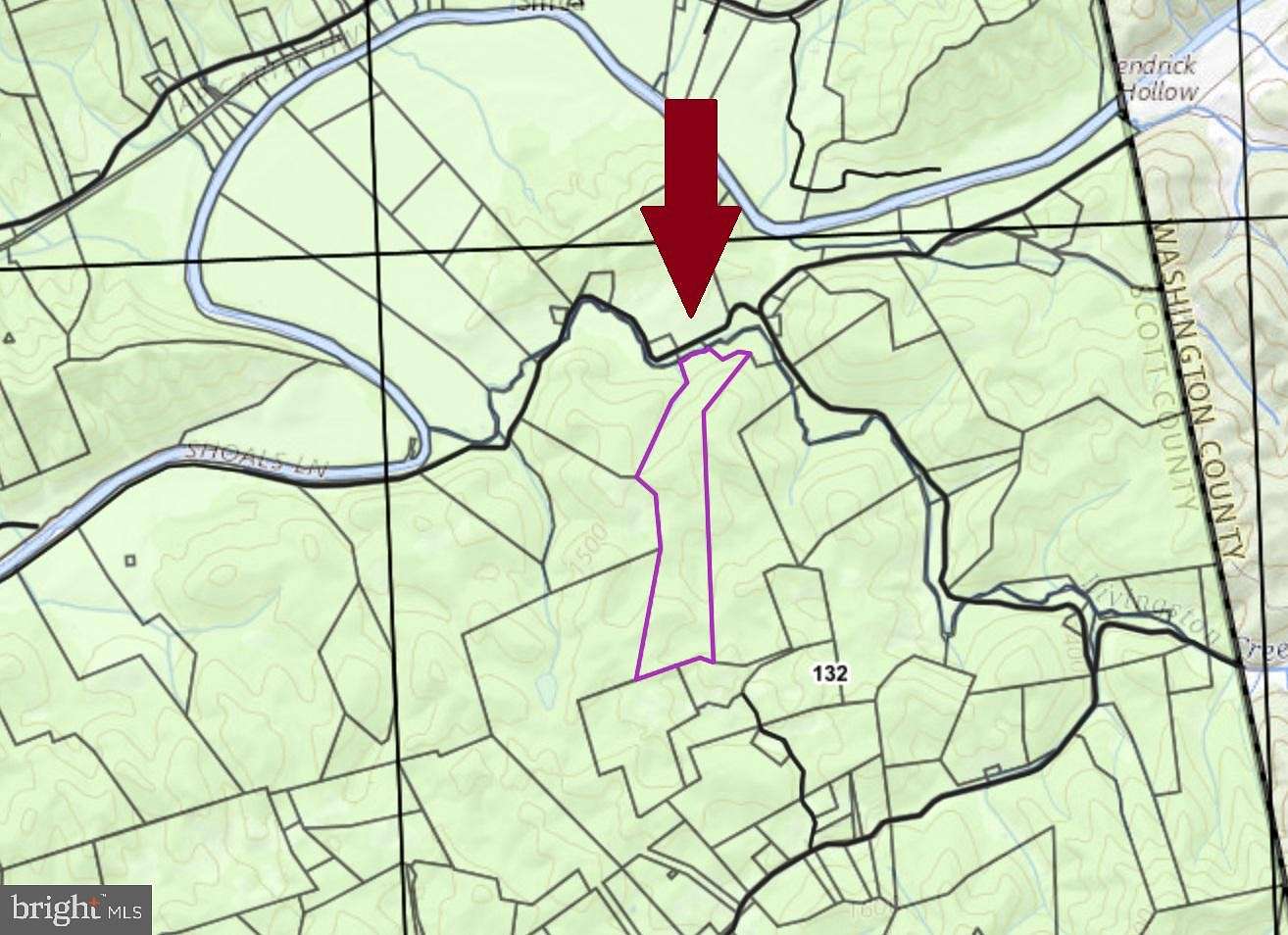 52.8 Acres of Recreational Land for Sale in Hiltons, Virginia