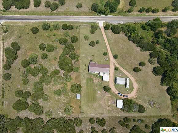 5 Acres of Residential Land with Home for Sale in Burnet, Texas