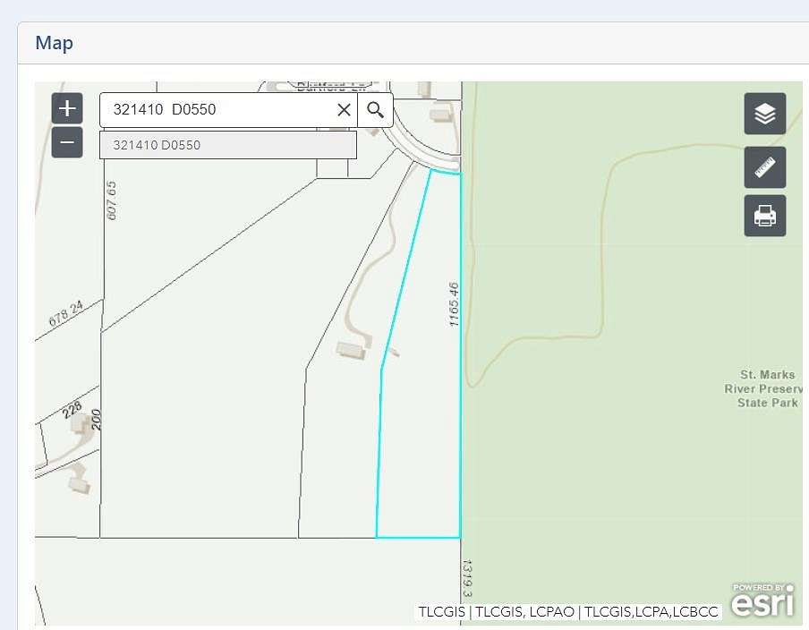 5.4 Acres of Land for Sale in Tallahassee, Florida