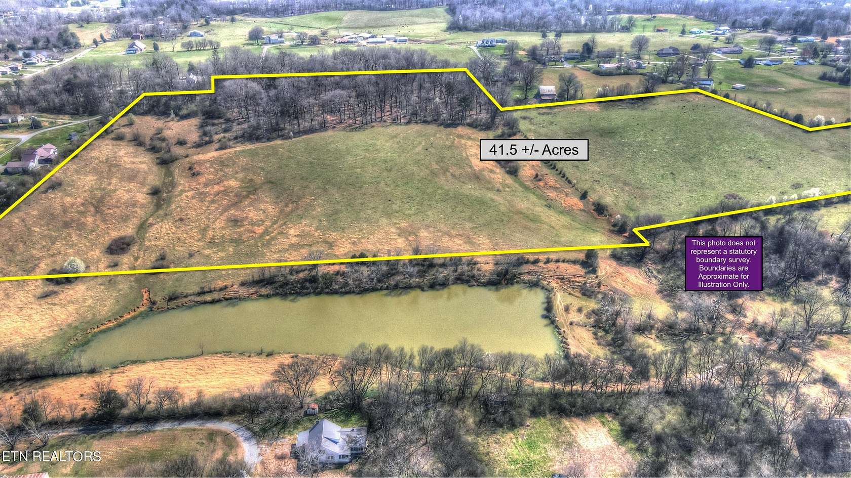 41.5 Acres of Land for Sale in Maryville, Tennessee