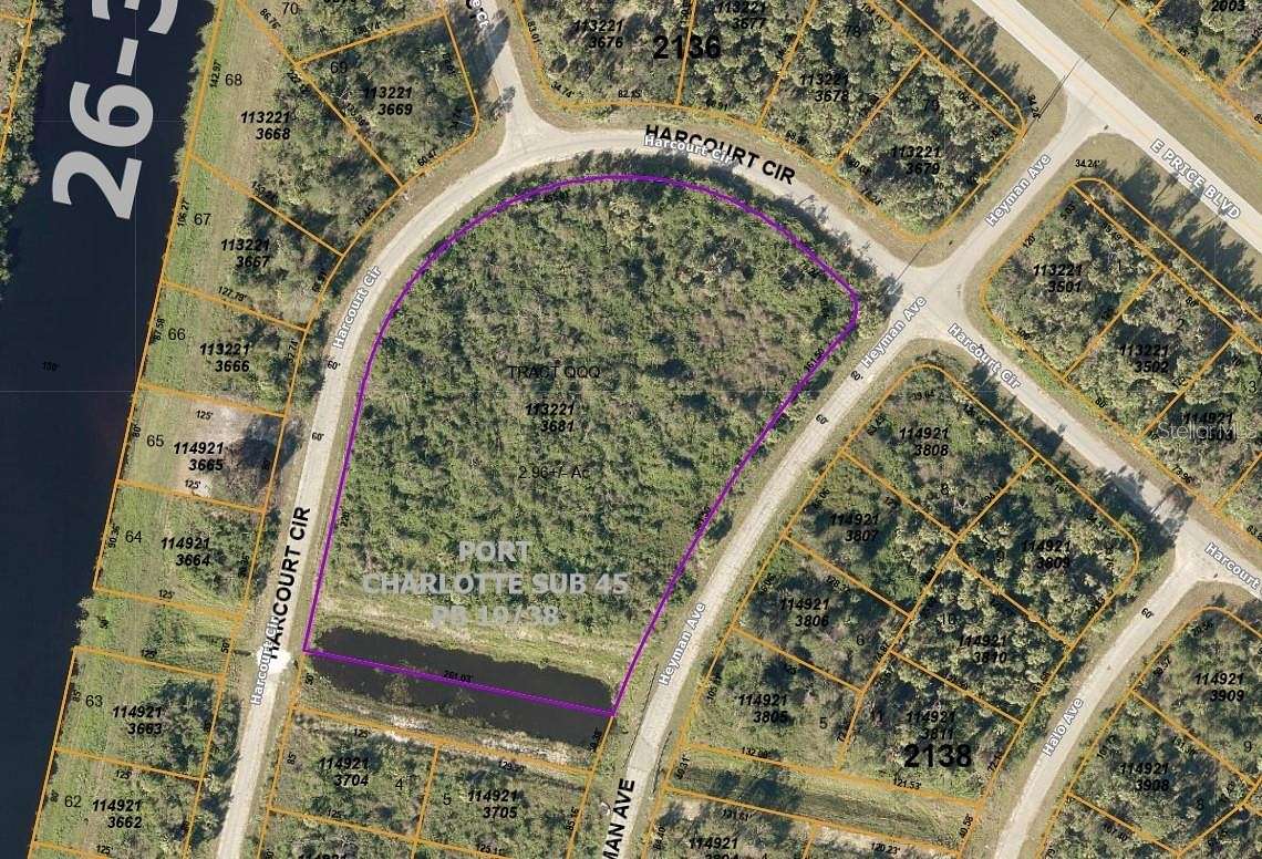 3 Acres of Residential Land for Sale in North Port, Florida