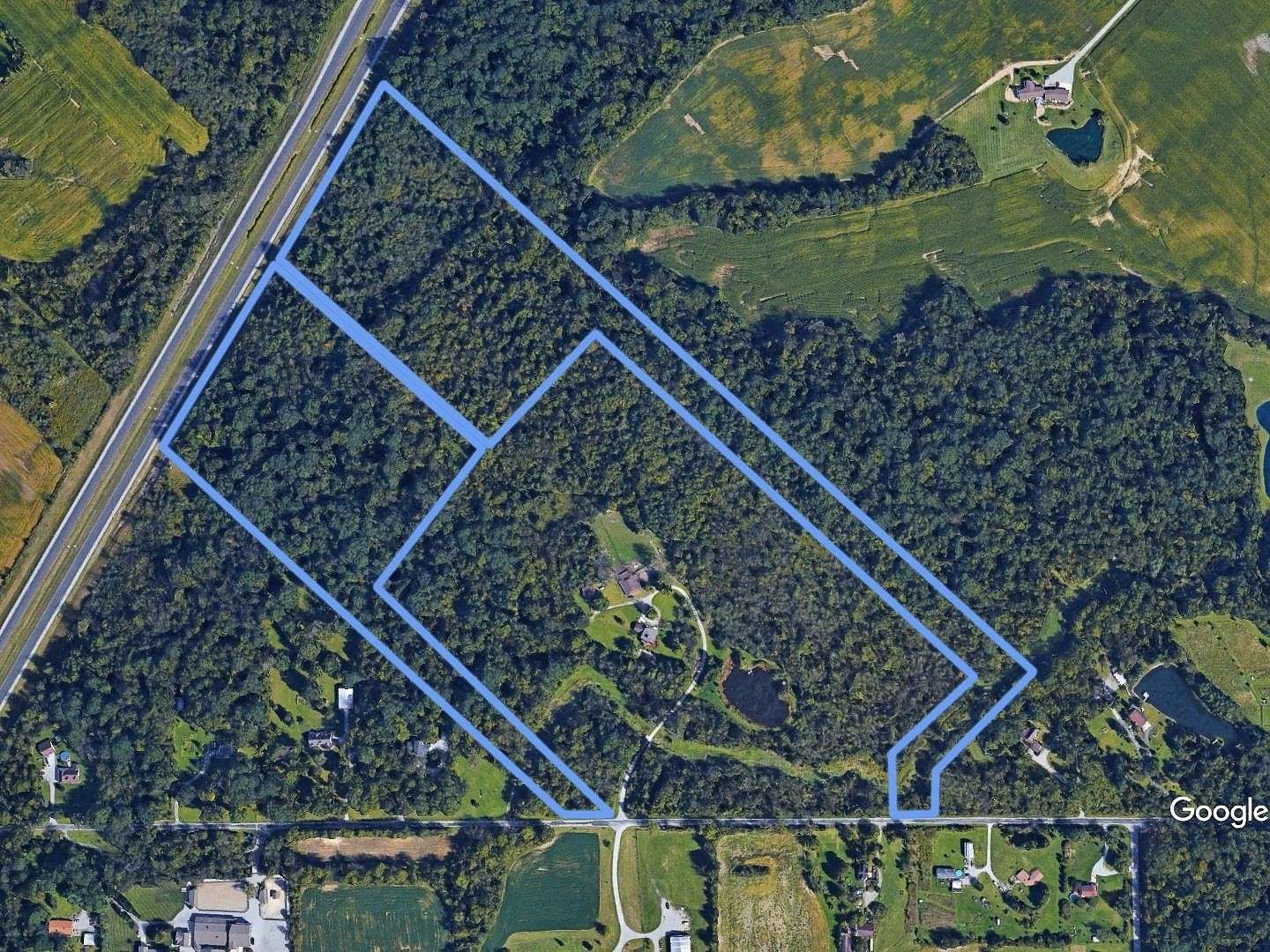 38.6 Acres of Land for Sale in Roanoke, Indiana