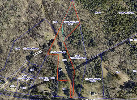 5.9 Acres of Residential Land with Home for Sale in Edgemoor, South Carolina