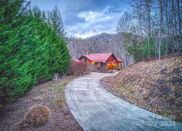 3.6 Acres of Residential Land with Home for Sale in Waynesville, North Carolina