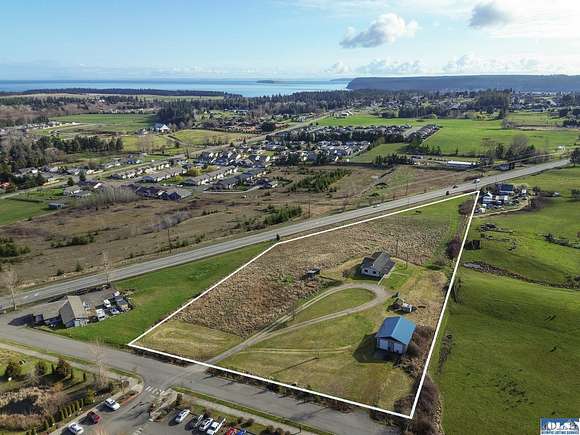5.3 Acres of Improved Commercial Land for Sale in Sequim, Washington