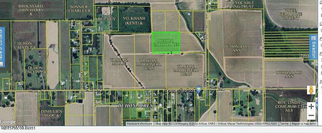 14.6 Acres of Commercial Land for Sale in Maurice, Louisiana