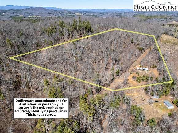 10 Acres of Land for Sale in Laurel Springs, North Carolina