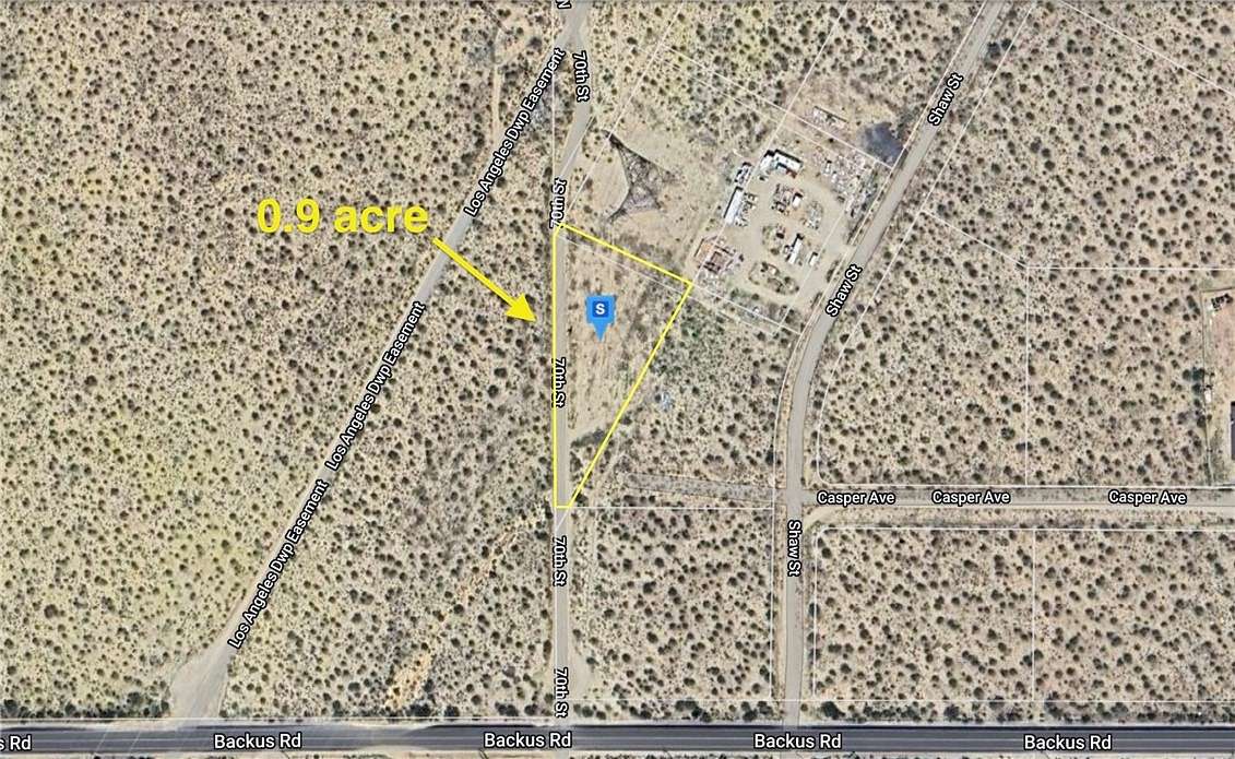 0.9 Acres of Land for Sale in Mojave, California