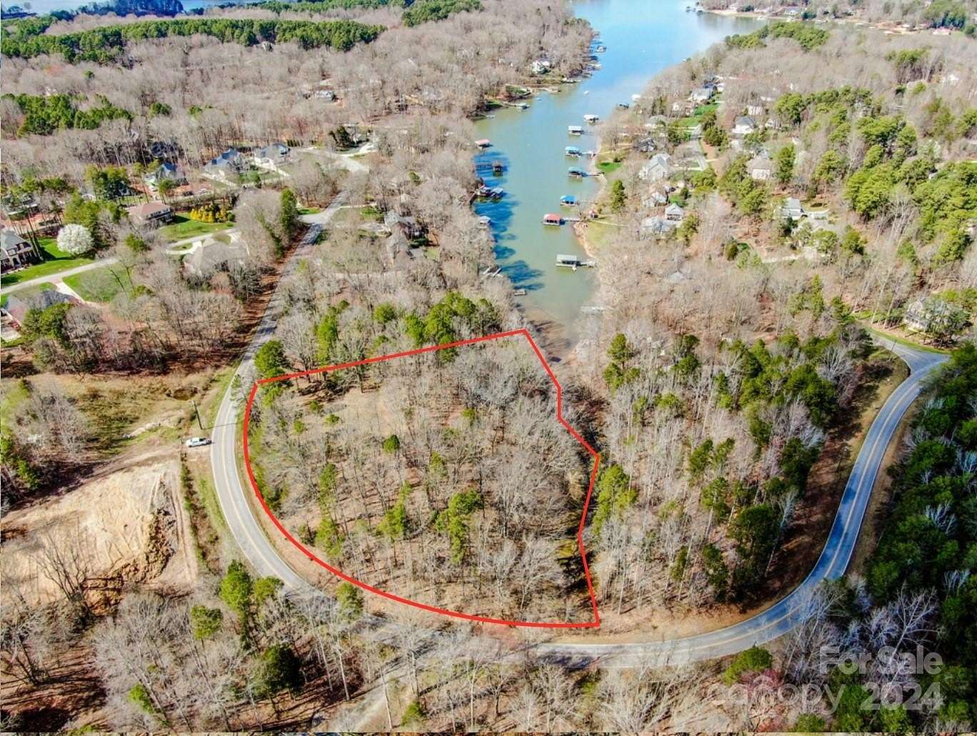 2.75 Acres of Land with Home for Sale in Mooresville, North Carolina