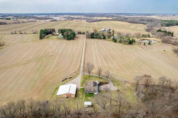16.6 Acres of Land with Home for Sale in Beloit, Wisconsin