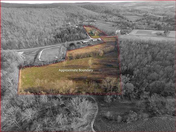 13 Acres of Land with Home for Sale in Dunnville, Kentucky