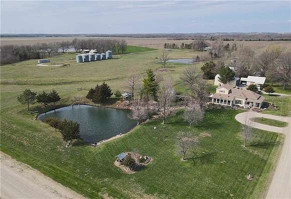 2.2 Acres of Residential Land with Home for Sale in Garnett, Kansas
