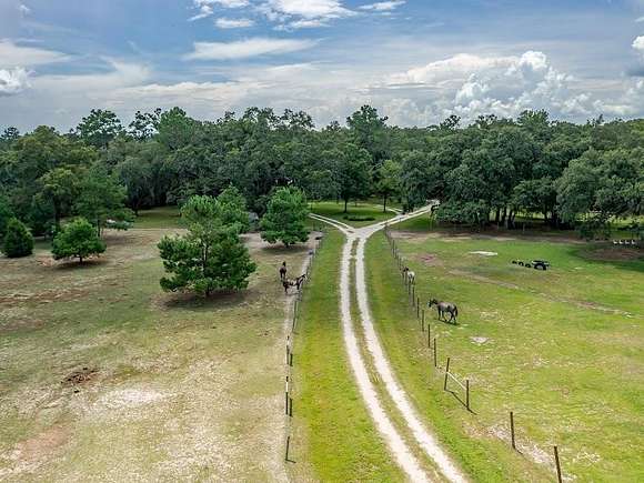 24.6 Acres of Land with Home for Sale in Crawfordville, Florida