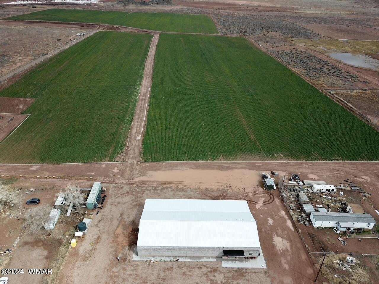 58.1 Acres of Agricultural Land with Home for Sale in Woodruff, Arizona