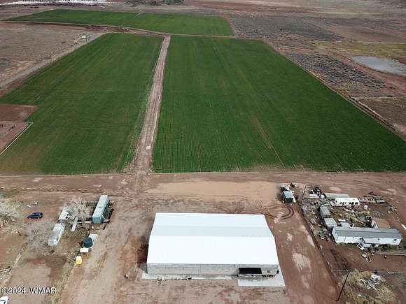 58.1 Acres of Agricultural Land with Home for Sale in Woodruff, Arizona