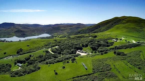 32 Acres of Agricultural Land with Home for Sale in Nicasio, California