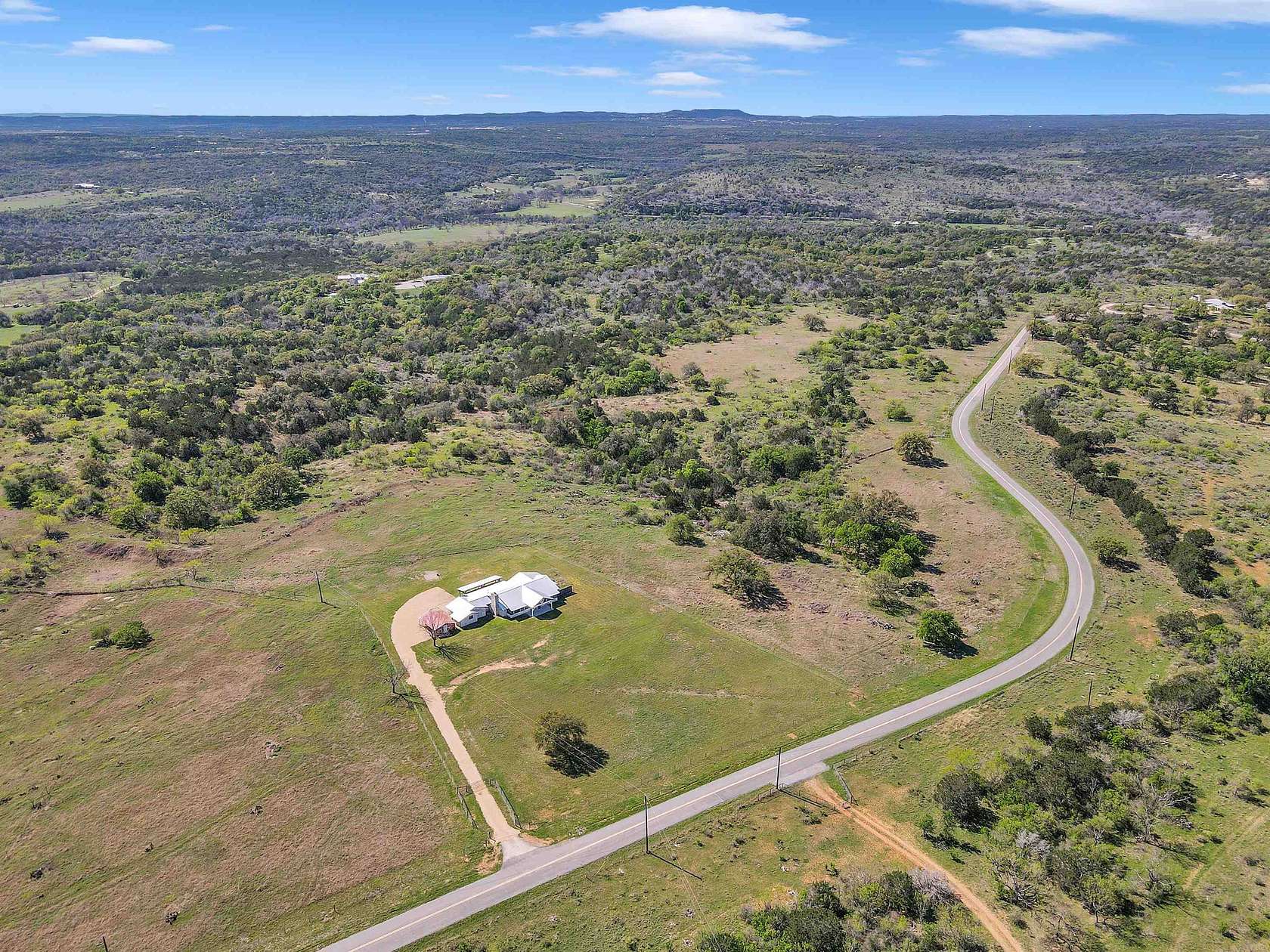 2 Acres of Residential Land with Home for Sale in Marble Falls, Texas