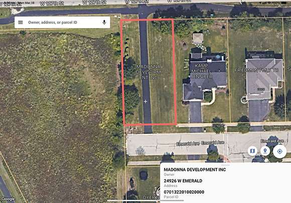 0.27 Acres of Residential Land for Sale in Plainfield, Illinois