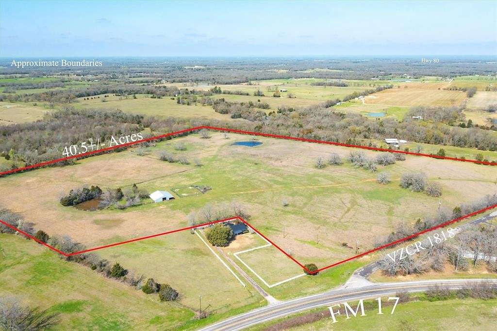 40.1 Acres of Land for Sale in Grand Saline, Texas