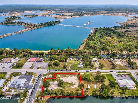 0.62 Acres of Commercial Land for Sale in Hernando Beach, Florida