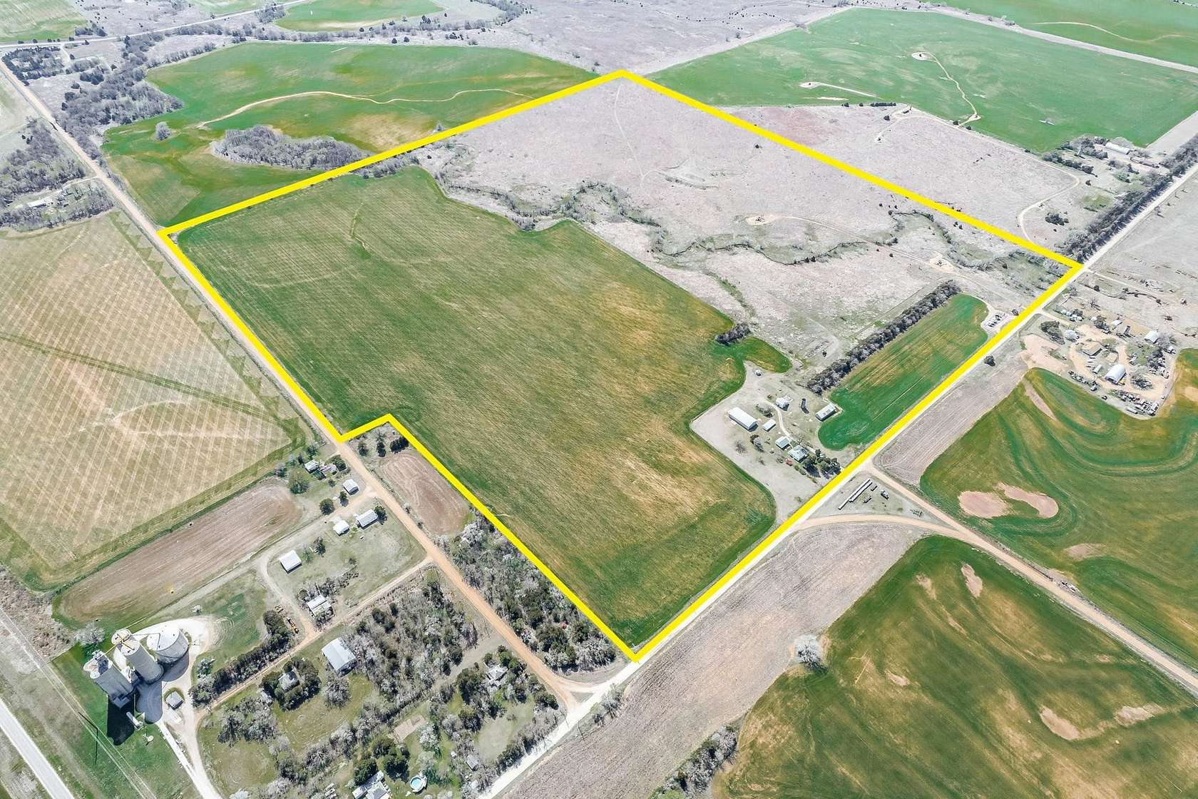 156 Acres of Land with Home for Sale in Harper, Kansas