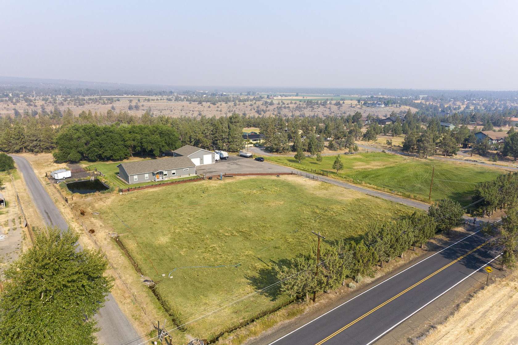 2.9 Acres of Residential Land with Home for Sale in Redmond, Oregon