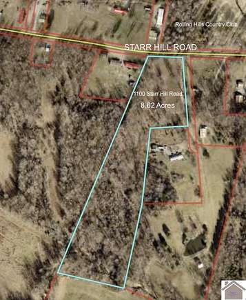 8.6 Acres of Residential Land for Sale in Paducah, Kentucky