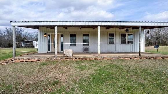80 Acres of Land with Home for Sale in Muldrow, Oklahoma