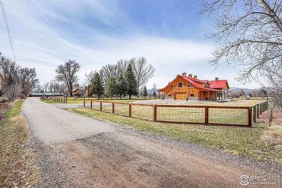 16.7 Acres of Land with Home for Sale in Fort Collins, Colorado