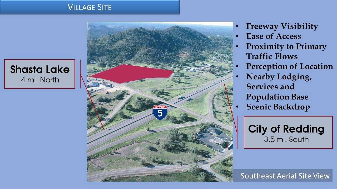 10.1 Acres of Commercial Land for Sale in Redding, California