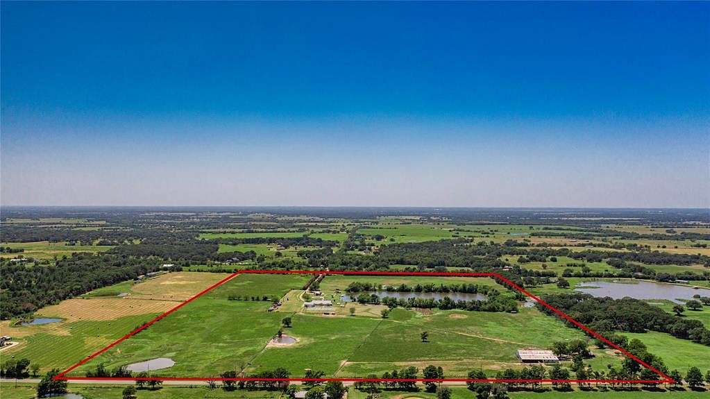 75 Acres of Land with Home for Sale in Wills Point, Texas