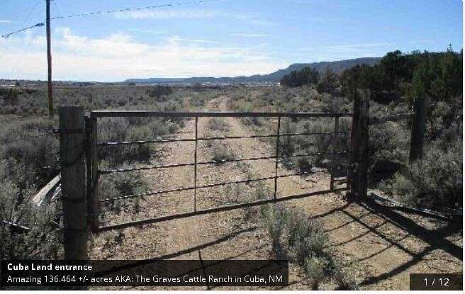 136 Acres of Land for Sale in Cuba, New Mexico