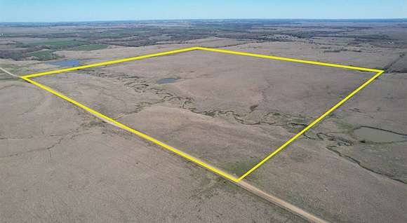 160 Acres of Agricultural Land for Auction in Gridley, Kansas