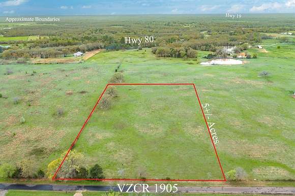 5 Acres of Residential Land for Sale in Fruitvale, Texas