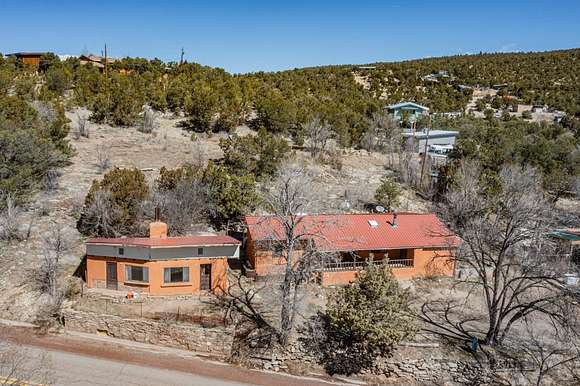 3.6 Acres of Residential Land with Home for Sale in Pecos, New Mexico