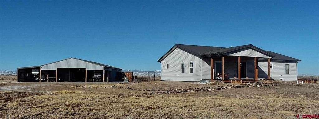 50 Acres of Agricultural Land with Home for Sale in Alamosa, Colorado