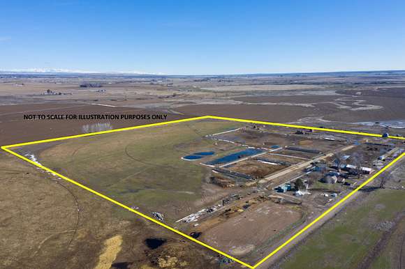 40 Acres of Agricultural Land with Home for Sale in Dietrich, Idaho