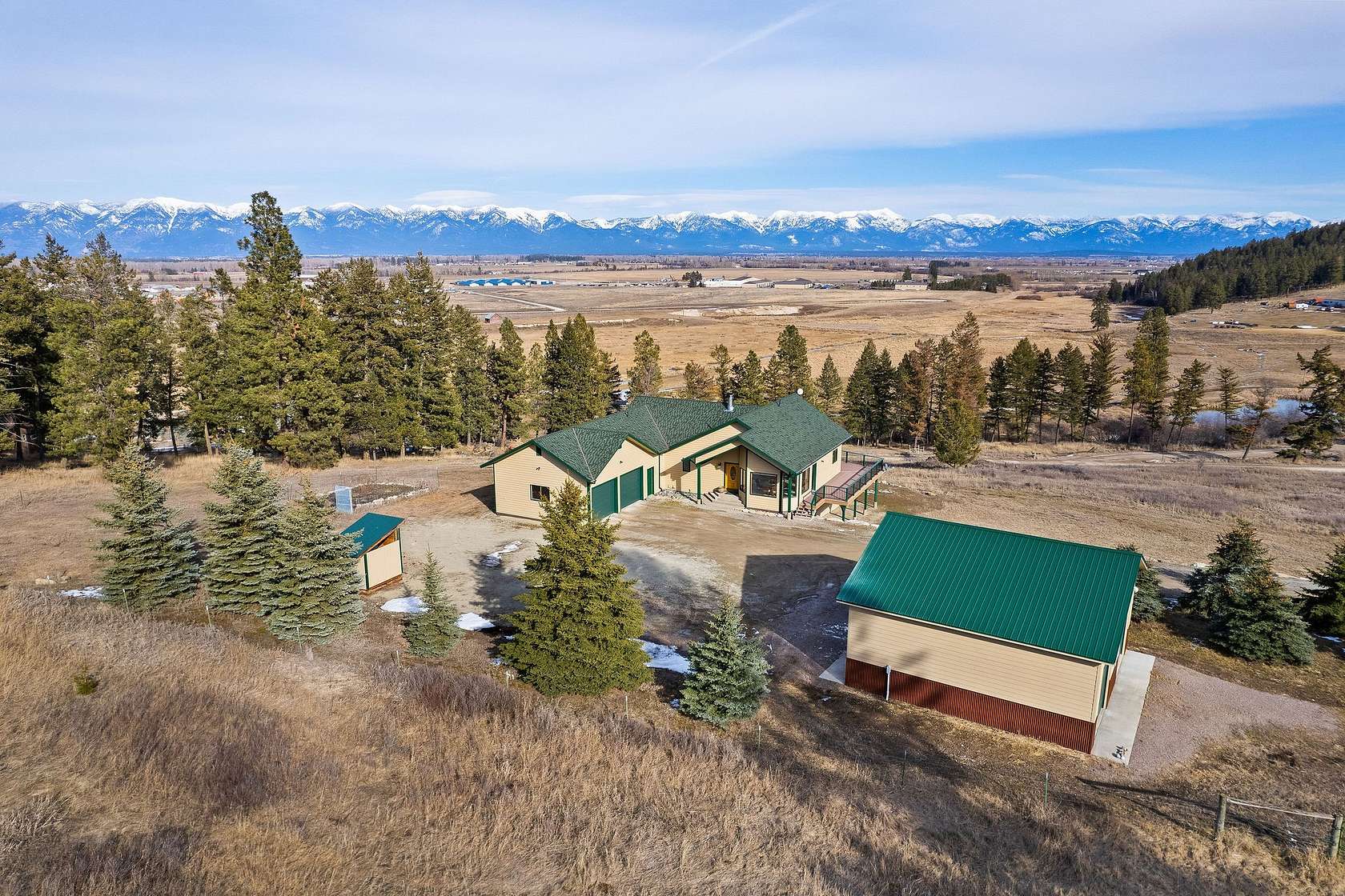 20.7 Acres of Land with Home for Sale in Kalispell, Montana