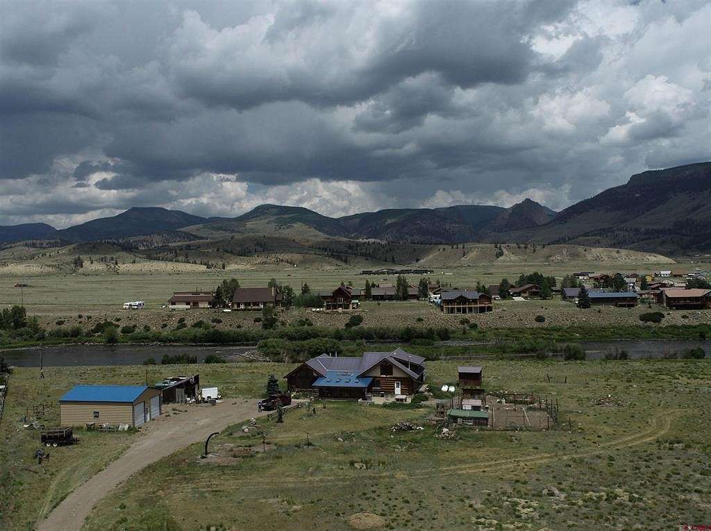 5 Acres of Residential Land with Home for Sale in Creede, Colorado