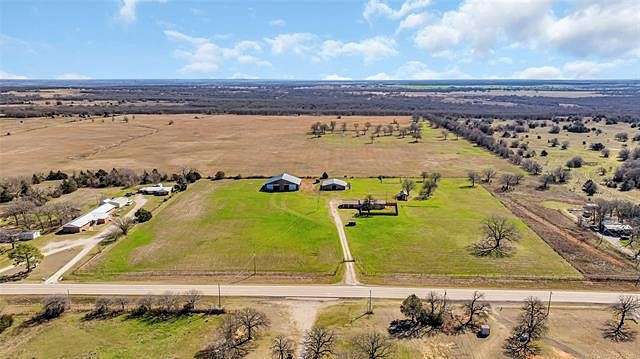 10.97 Acres of Land with Home for Sale in Healdton, Oklahoma