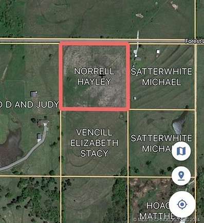 9.6 Acres of Residential Land for Sale in Springer, Oklahoma