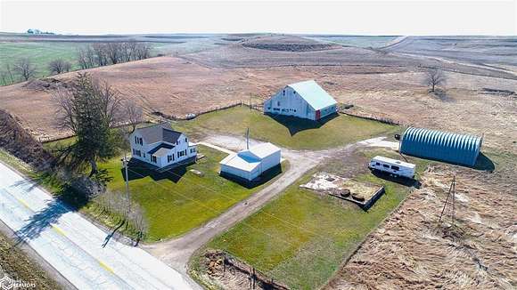5.7 Acres of Residential Land with Home for Sale in Portsmouth, Iowa