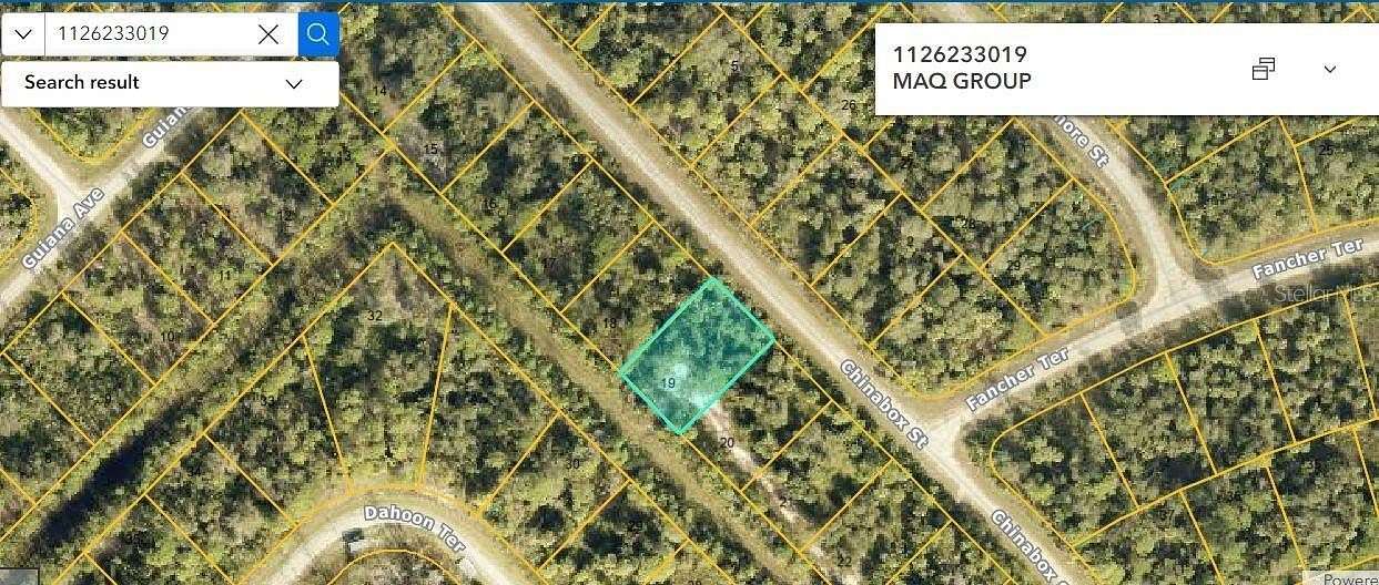 0.23 Acres of Residential Land for Sale in North Port, Florida