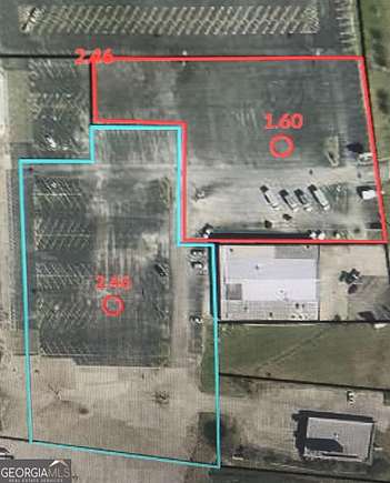 1.6 Acres of Commercial Land for Lease in Griffin, Georgia