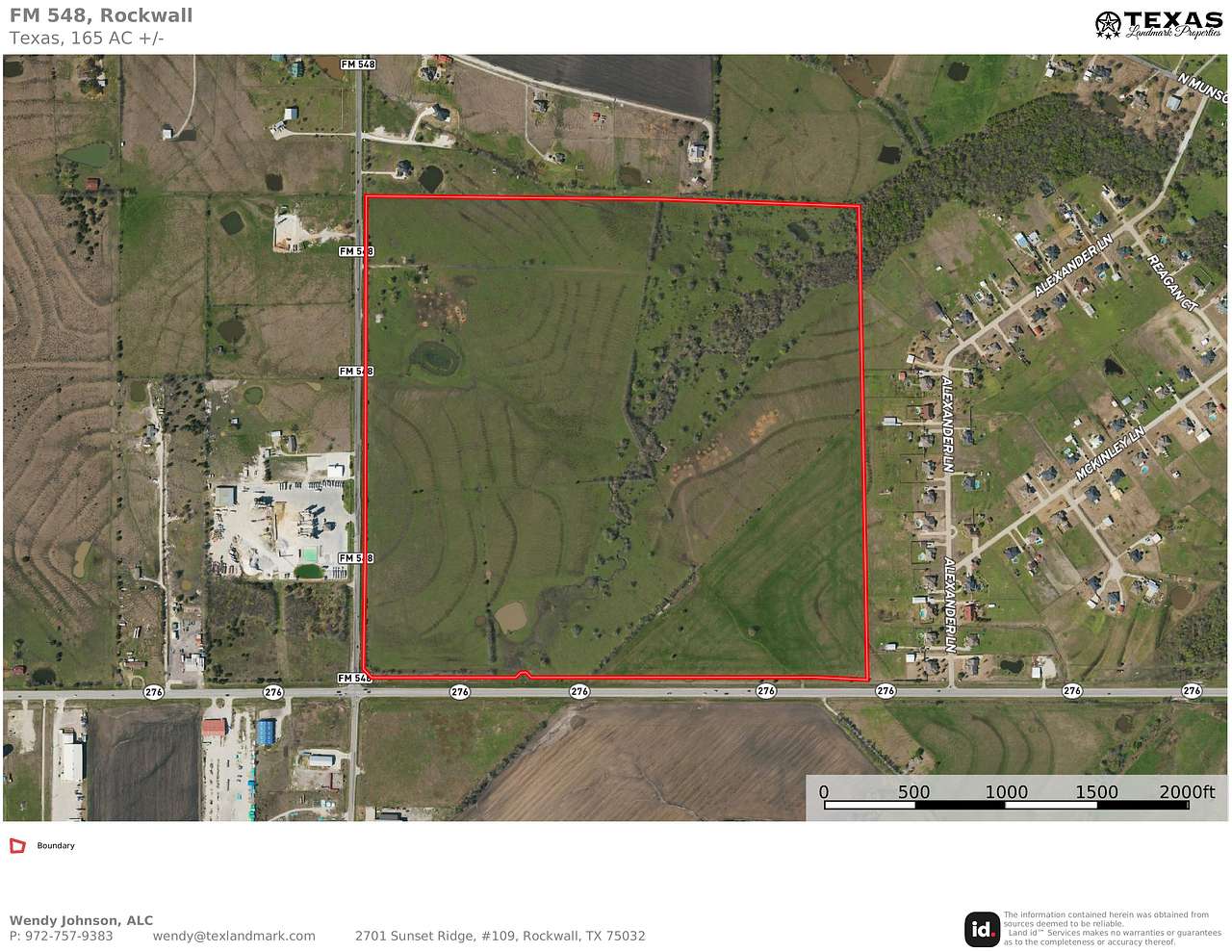 165 Acres of Recreational Land for Sale in Rockwall, Texas
