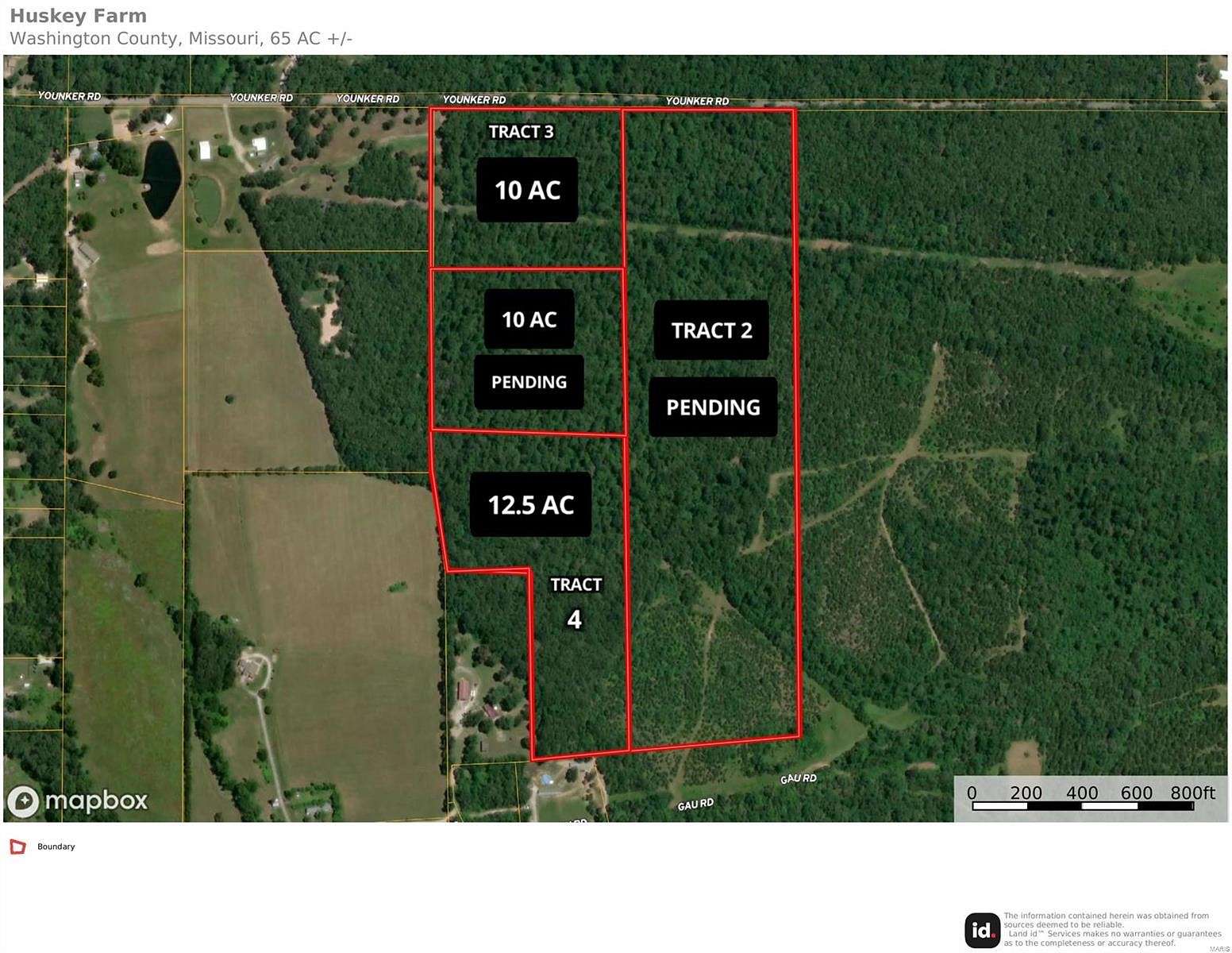 12.5 Acres of Recreational Land & Farm for Sale in Potosi, Missouri